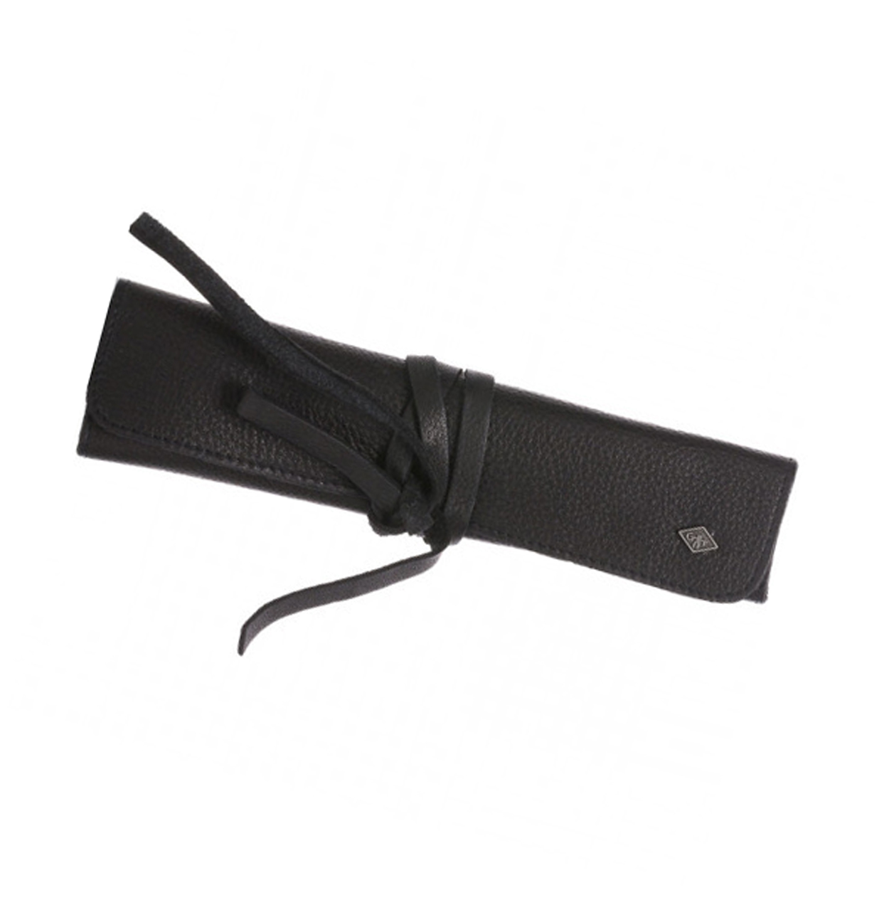 G&F Vintage Rolltasche Schwarz für ein -Rasiermesser Leer
