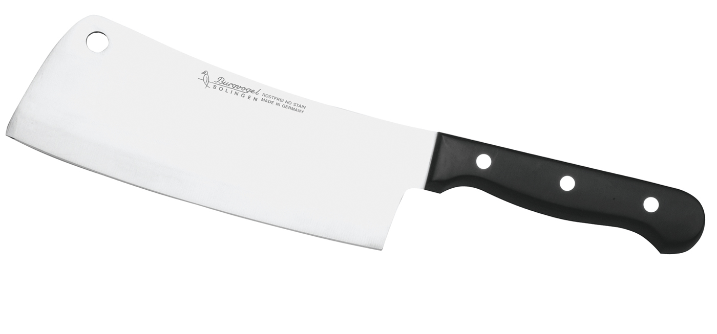 Hackmesser 18 cm Messer Serie  4000 - Koch- & Küchenmesser von Burgvogel
